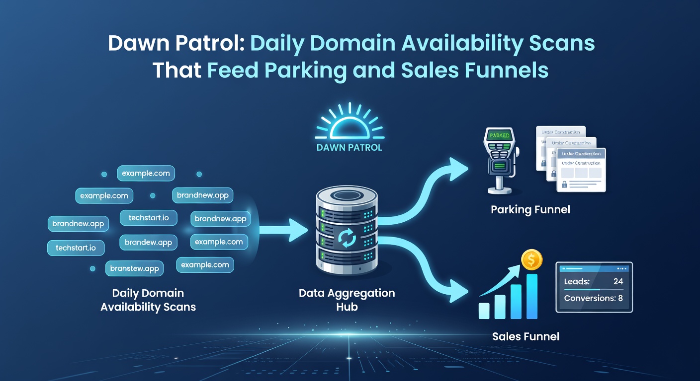 Graph illustrating revenue growth from parking pages built on daily scanned domains, showing peaks in ad clicks and CPC rates over six months