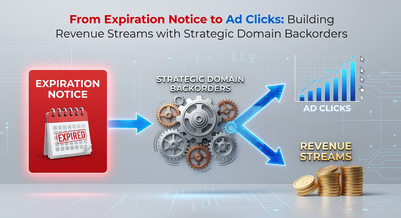 Graph showing domain expiration trends and backorder success rates over time
