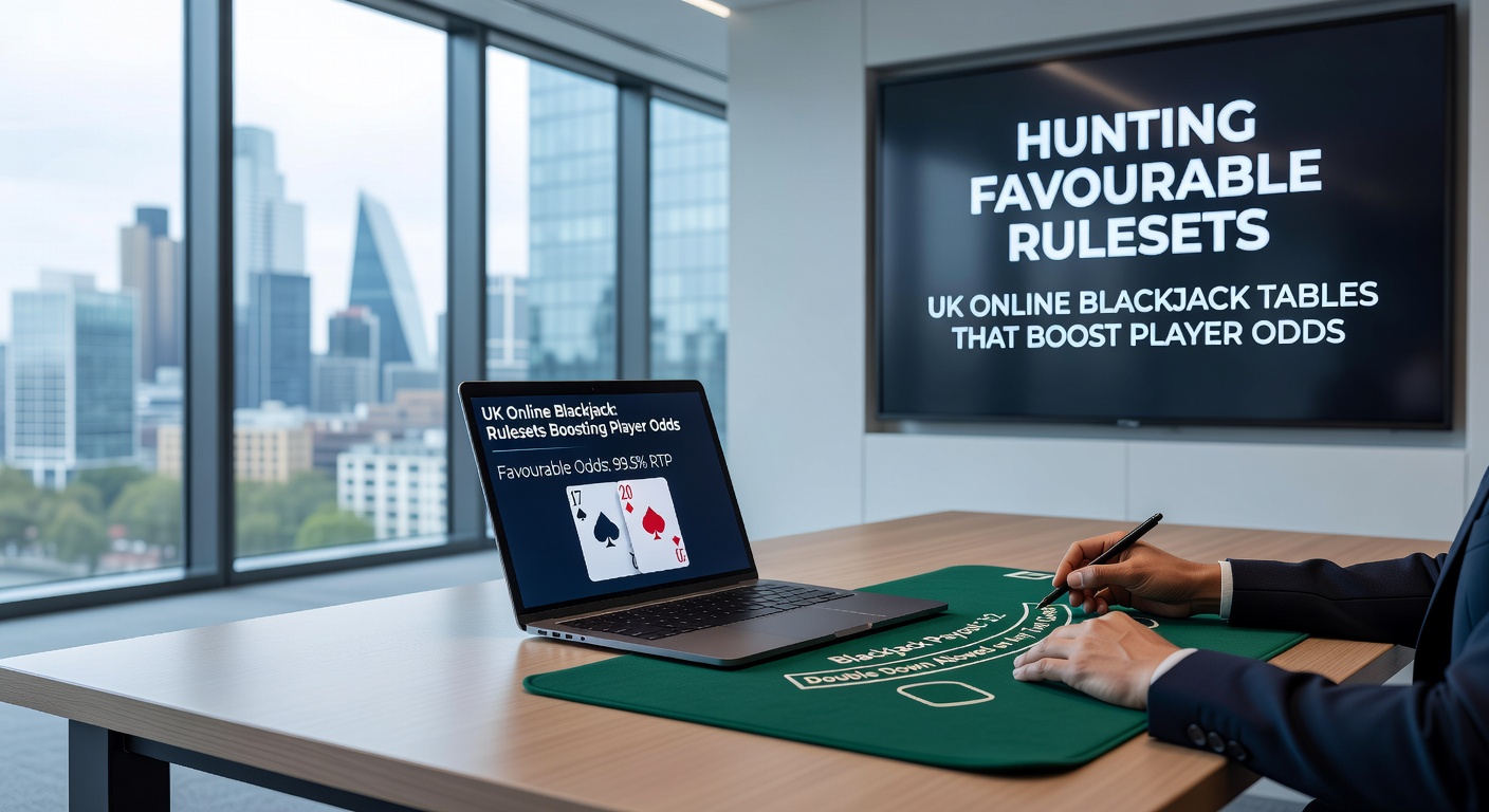Close-up of a live dealer revealing cards on a UK online blackjack stream with favourable S17 rule displayed