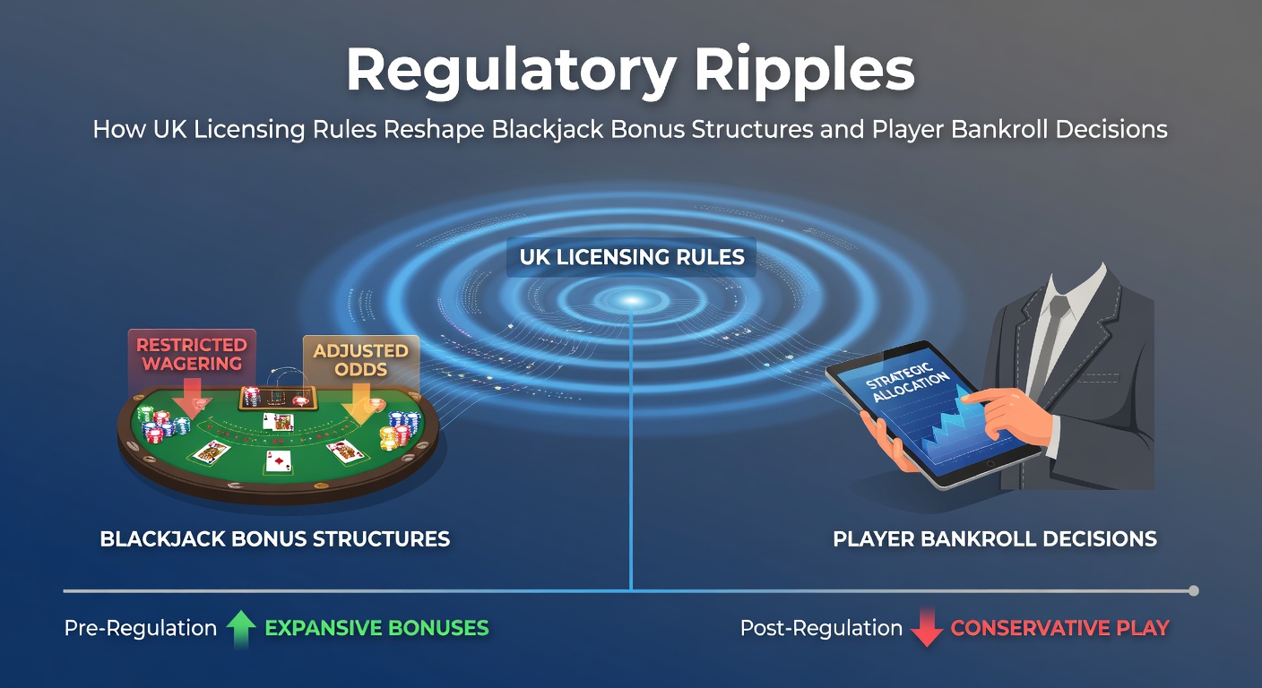 UK blackjack players examining updated bonus terms on licensed casino platforms